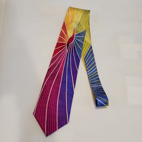 Farentino Ferre Sunrise Silk Tie - Picture 1 of 5